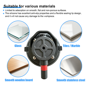 Pompa Vakum Tangan Industri 4,5 Inci dengan Penutup Bawah Silikon, Portabel, dari Aluminium Alloy untuk Penggunaan Berat di Perkemahan - Product Image 4