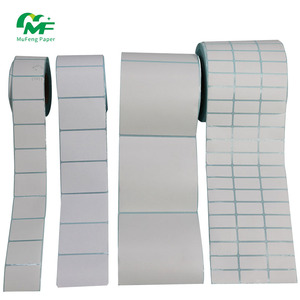 Rollo de etiquetas adhesivas térmicas directas en blanco con revestimiento diferente de tamaño personalizado, rollo de envío de etiquetas 4x6 - Product Image 4