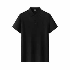 เสื้อโปโลโปรโมชั่น สีฟ้า ผ้าฝ้าย ใส่สบาย ระบายอากาศได้ดี ทรงหลวม เหมาะสำหรับชุดยูนิฟอร์มบริษัท - Product Image 4
