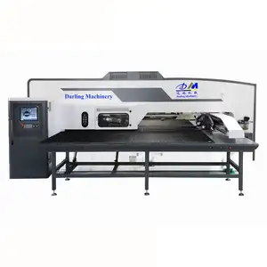 Máy Đục Lỗ Tháp Pháo Cnc 1500X5000Mm 32 Máy Đục Lỗ Tháp Pháo Cho Gia Công Kim Loại Tấm