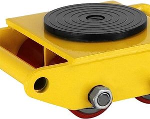Heavy Duty Machine Dolly Skate Machinery Roller Mover <strong>Cargo</strong> <strong>Trolley</strong> <strong>6</strong> <strong>Ton</strong> 13200lb Steel Rollers 360 Degree Rotation - Product Image 5