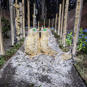 Broche élégante en forme d'oiseau avec zircon cubique doré et argenté, design en laiton, pour tenue de mariage, accessoire de bijouterie - Product Image 3