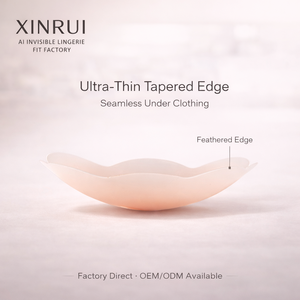 Cubrepezones <span class=keywords><strong>de</strong></span> <span class=keywords><strong>Silicona</strong></span> XINRUI con Diseño Floral, sin Pegamento, Ajuste Natural para Comodidad Diaria - Product Image 3