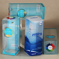 Boîtes en plastique transparentes imprimées en UV, personnalisables, en matériaux recyclés PET, et emballages sous vide de style macaron