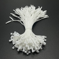 8cm de Long Super Fine Haute Qualité Blanc Nylon Étiquette Corde Vêtements Étiquette Longe Bijoux Étiquette Corde