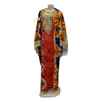 Robe Musulmane Boubou de Haute Qualité en Satin avec Strass, Abaya Deux Pièces, Chemise de Nuit Femme, Foulard Grande Taille, Haute Couture
