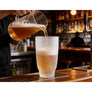 Jarra de Cerveza Gigante de PP Translúcido Resistente de 500 ml con Asa Ergonómica para Campamentos y Fiestas al Aire Libre - Product Image 4