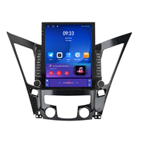 Radio Mobil Android 9.7'' Inch untuk Sonata I40 I45 2011-2015 dengan Layar Vertikal GPS Stereo Navigasi Multimedia DSP 4G/WiFi