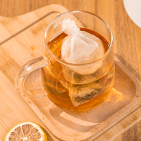 100 pièces/sac Sachets de thé biodégradables jetables de différentes tailles, filtres vides en polypropylène pour boissons avec ficelle
