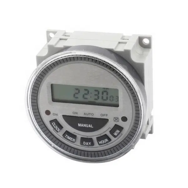 Digital LCD Power Weekly Programmable Timer Time Switch