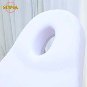 Table de massage pliable <span class=keywords><strong>électrique</strong></span> réglable portable et économique Siman Healthy avec revêtement en cuir synthétique pour utilisation en salon - Product Image 6