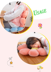 Home Decorative Cute Daisy Flower Shape Chair Cushion Floor Throw Pillow <strong>Seating</strong> <strong>Pad</strong> - Product Image 6