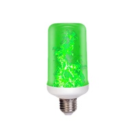 Ampoule LED à effet flamme 4 modes, lumières LED à effet flamme pour fête, base B22/E26/E27, décoration de jardin, festival, KTV