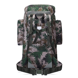 Qxmoving ba lô chiến thuật bền thể thao chống nước <span class=keywords><strong>75</strong></span> lít Thời trang Khung nội bộ cho cắm trại ngoài trời săn bắn đi bộ đường dài - Product Image 4