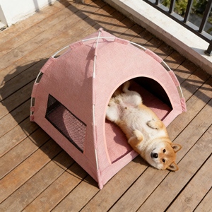 Tenda Pop-up Rotonda Impermeabile per Cani, Best Seller con Borsa per Facile Trasporto in Campeggi e Sentieri - Product Image 1