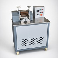 Máquina Peletizadora de Plástico, Mezcladora Automática de Doble Rodillo, Granuladora de Compuestos con Rotación Automática, CE ISO