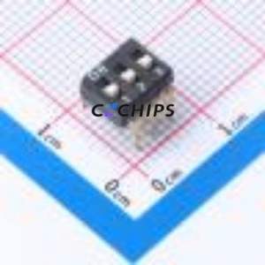 SMXH-03K-TP DIP Switch Through hole Component (THT) Switch 3 2.54mm 25mA 24V - Product Image 1