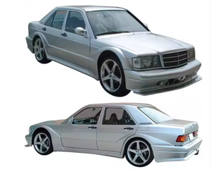 <span class=keywords><strong>190E</strong></span>(W201) para 88-93 para <span class=keywords><strong>Mercedes</strong></span> <span class=keywords><strong>Benz</strong></span> 4dr Amge Evoii de 16 piezas de cuerpo ancho conjunto cerrado grande propósito de reemplazo - Product Image 3