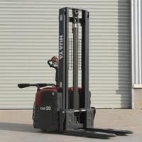 Chariot élévateur à fourche à batterie lithium 1 tonne, 1,5 tonne, 2 tonnes, certifié CE ISO, double portée de levage, durable, exporté dans plus de 136 pays, à prix réduit