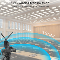 Émetteur-récepteur HDMI sans fil Xput 5,8 GHz 4K Ultra HD à faible latence, transmission AV sans fil, prise en charge de l'alimentation par batterie au lithium pour caméra