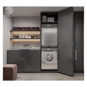 <span class=keywords><strong>Mobile</strong></span> Lavanderia Moderno su Misura del Produttore per Lavatrice e Armadietto Spogliatoio da <span class=keywords><strong>Bagno</strong></span> Personalizzazione per Tutta la Casa - Product Image 2