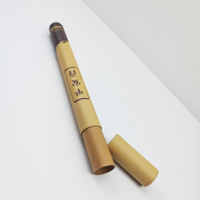 Boîte d'emballage cylindrique de luxe personnalisée en papier kraft, estampage couleur sur mesure, service OEM/ODM, conception scellée pour sushis et café