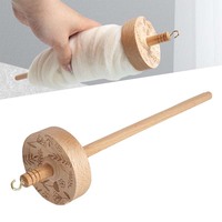 Drop Spindle Yarn Hand Spindle Broche en bois Windle Yarn Spin Tool pour débutants DIY Spinning Crafts Supply