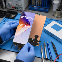 Mittelrahmen-Gehäuse mit Bildschirm für Infinix Note 40 GT 20 Pro Tecno Camon 30S X6853 Vorinstallierte Blende Touch-Einheit