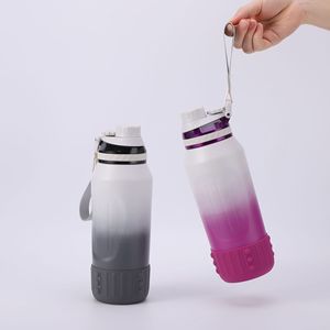 316 Stainless Steel Insulated Water Flask 550ml 750ml Portable Wrist Strap Design for Camping Hiking and <b>Cycling</b> - Product Image 2