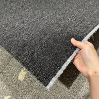 Karpet Loop Pile Warna Solid Terlaris, Karpet Dinding ke Dinding 100% PP Tahan Api, Lembut di Kaki, Cocok untuk Aula Perjamuan, Gereja, Ready Stock