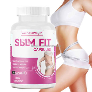 Welnessway bersertifikat Herbal Detox datar <span class=keywords><strong>Diet</strong></span> vitamin kapsul Non-hamil Wanita Langsing suplemen dewasa - Product Image 2