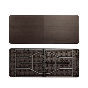 Modern 183cm 6FT HDPE <strong>Folding</strong> Picnic <strong>Table</strong> Durable PP Fold-in-Half Banquet <strong>Table</strong> Handle for Kitchen Camp Party Villa <strong>Dining</strong> - Product Image 3