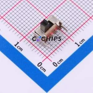 SK12D07VG4 Slide Switch Through hole-5P,8.7x4.4mm Switch Single Pole Double Throw Rectangle Pin Header PC Pin 8.7mm - Product Image 1