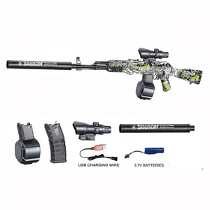 Pistola de Juguete Eléctrica Automática, Pistola de Agua, AK47, Uzi, M416, M4 - Product Image 4
