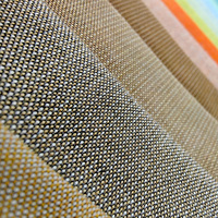 Tela acrílica tejida teñida con solución 100% para muebles de exterior, toldos, paraguas, sofá, bolsa, almohada, impermeable, liso para tapicería
