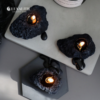 Venta al por Mayor de Velas Aromáticas Decorativas Hechas a Mano con Piedras de Meteorito, Regalo de Recuerdo para Cumpleaños y Festividades para Hombres
