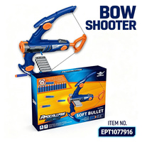 Lanceur de fléchettes souples EPT 12 EVA à tir continu, jouet arbalète pour enfants, jeu de tir à la cible en extérieur pour garçons