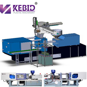 En el molde etiquetas kebida 5L a 20L cubos de plástico haciendo máquina de moldeo por inyección de IML sistema - Product Image 3