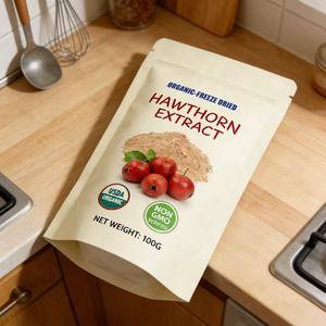 中国供給OEMサンザシ果実エキス粉末食品グレードサンザシエキス粉末 - Product Image 3