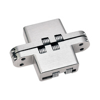 Heavy Duty Soss Cross Bisagra invisible oculta Bisagra de puerta oculta de 180 grados Bisagra de pivote de puerta resistente