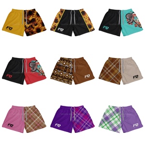 Sublimation personnalisée en gros équestre australien origine aztèque vichy course de chevaux drapeau personnalisé camion footy Shorts avec poches - Product Image 3