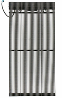 Écran LED en maille ultra-légère à haute transparence P15.6 P31.2, Écrans vidéo en grille DIP pour affichage extérieur de grands monuments