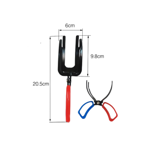 Pinza de Pesca Metálica con Mango Rojo y Azul, Nueva Pinza para Pescar, Accesorio de Pesca - Product Image 4