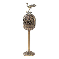Brûleur d'encens en bois de santal de Style antique créatif décor à la maison du Moyen-Orient pour la méditation Zen humeur apaisante matériau de graine