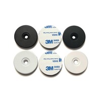 Étiquette de disque étanche ABS 125Khz 30mm, étiquette inductive RFID, jeton, étiquette de patrouille de sécurité RFID