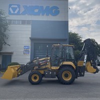 Minipala caricatrice gommata XCMG XC8-C2570, capacità di carico nominale 2500 kg, benna da 1,0 m³, per uso agricolo, escavatore e pala caricatrice