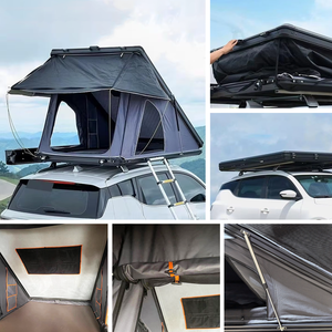 Carpa <span class=keywords><strong>de</strong></span> techo rígida <span class=keywords><strong>de</strong></span> doble capa, impermeable y duradera, <span class=keywords><strong>de</strong></span> aluminio, portátil, <span class=keywords><strong>de</strong></span> Oxford, <span class=keywords><strong>para</strong></span> <span class=keywords><strong>SUV</strong></span>, <span class=keywords><strong>de</strong></span> cuatro estaciones, rápida y automática, <span class=keywords><strong>de</strong></span> Unigo. - Product Image 3