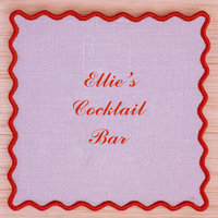 Vente en gros de sous-verres en lin écologiques de 15*15 cm, faits à la main, logo personnalisable, serviettes de cocktail pour mariages et fêtes