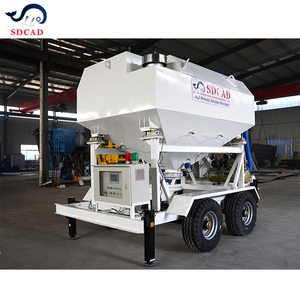 Mobil Mikser Tesisi Kullanımı İçin Tak ve Çalıştır Yatay Çimento Depolama Silosu Entegre Vidalı Konveyör En İyi Fiyat - Product Image 3