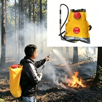 Équipement anti-incendie forestier en gros OEM – Sac à dos de lutte contre les incendies avec réservoir d'eau pliable multi-usage en PVC 20L (5 gallons)